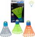 Alldoro Mega Led Shuttle, 17.5cm, Assorti, 3 Kleuren LED, Shuttle, Incl Batterijen