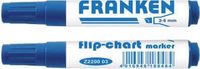 FRANKEN Flipchart marker, 2-6 mm, blauw