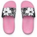 Reef G Kids Salty Slide Meisjes Slippers - Zwart - Roze