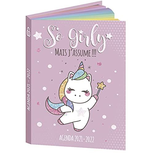 AGENDA Eenhoorn Roze 12,5 x 17,5 cm BOUCHUT