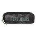 Pepe Jeans Davis pennenetui, zwart, 22 x 7 x 3 cm, polyester