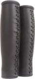 Edge TradinQ Fiets Handvatset Edge City Leer - 135/135mm - Zwart Mat