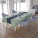 Bonamaison Tafelkleed, Anti-Mold, Sneldrogend, Waterdicht, 100% Polyester Tafellaken, Willekeurig patroon, 140 x 200 Cm
