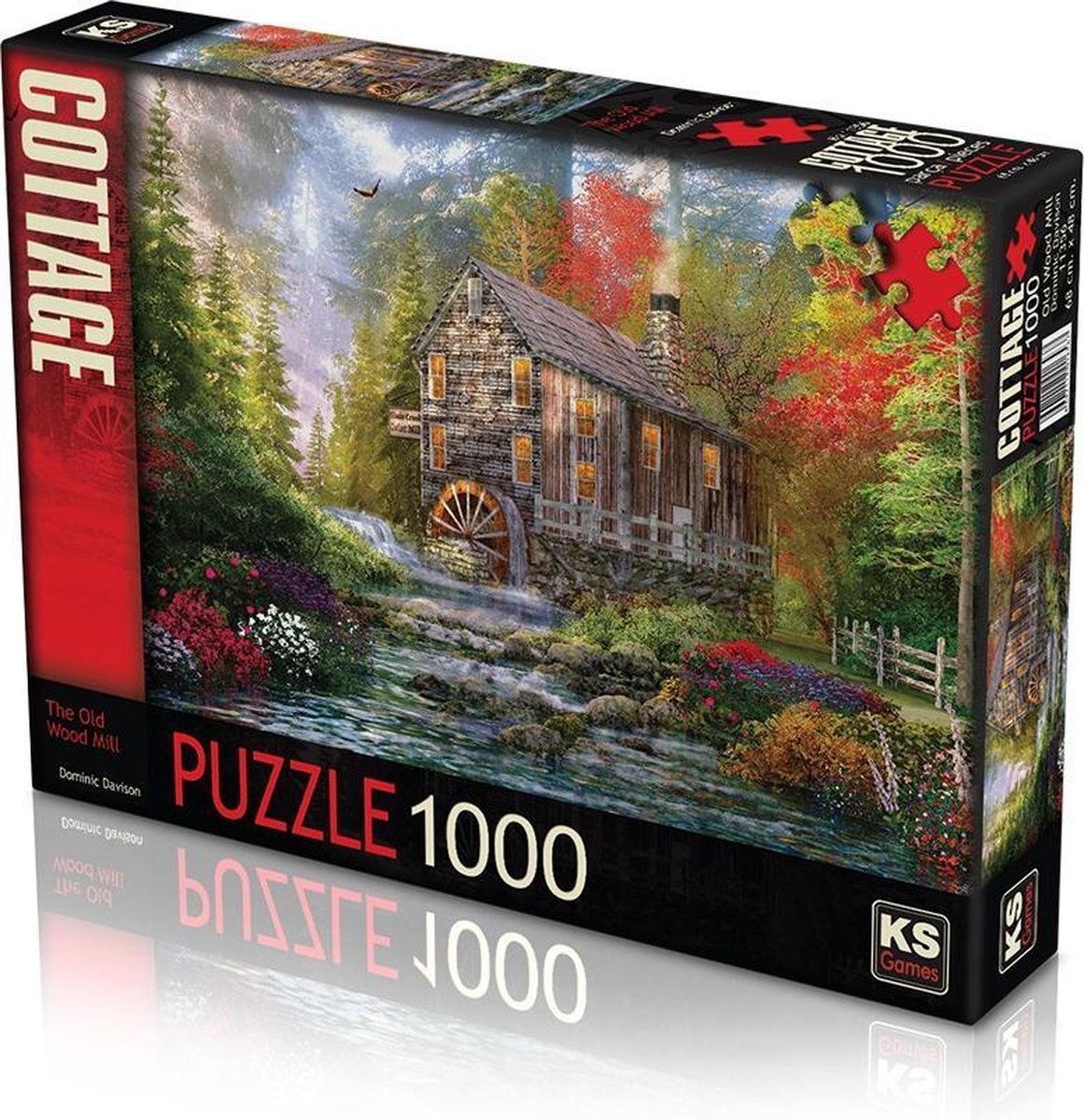 KS Games The Old Wood Mill Puzzel 1000 Stukjes