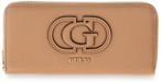 GUESS Portemonnee Isola SLG Zip Around Wallet Beige Taupe