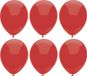Haza Ballonnen verjaardag/thema feest - 200x stuks - rood - 29 cm
