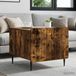 Maison Exclusive Table basse, chêne fumé, 49 x 50 x 42 cm, panneau de particules