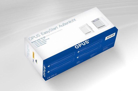 OPUS EasyStart Buitenverlichting - Wit - Draadloze Schakelaar - Apple HomeKit