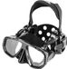 Tecnomar Pro Ear Antifog Duikmasker Zwart Man, Vrouw