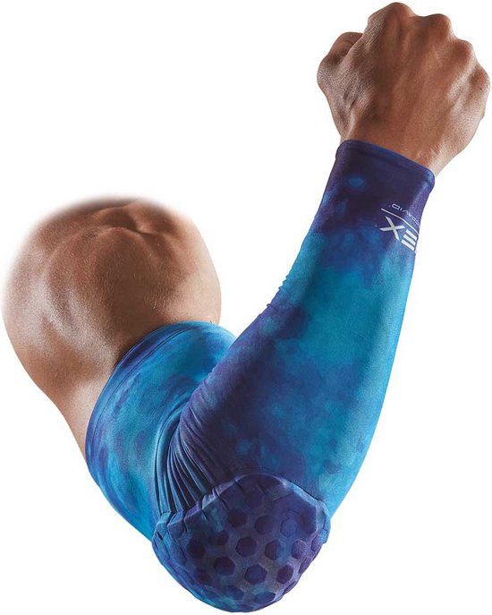 Mc David Hex Reversible Armwarmers Blue L Man