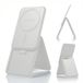 Remodius FoldStand, MagSafe Telefoonhouder en Pasjeshouder in Één, Opvouwbare Telefoonstandaard met 4 Kijkstanden, 2 Pasjes, Geschikt voor iPhone 12-17 en Alle Telefoons (Metalen Ring Inbegrepen), Stone