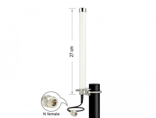 DeLOCK 12491 Omnidirectionele antenne N-type 6,5 dBi
