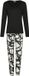 Pastunette Premium - Midnight Haze - Pyjama - Ecovero Viscose - Zwart - Maat 44