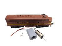 Micromoto.eu Minitrix micromotor NM052 motor ombouwset voor F7A (B&O, Canadian National, Canadian Pacific, u.a.)
