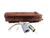Micromoto.eu Minitrix micromotor NM052 motor ombouwset voor F7A (B&O, Canadian National, Canadian Pacific, u.a.)