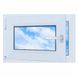 Lorac PVC-raam wit 60x40 LINKS 600x400 mm draai-kiepraam met dubbel glas