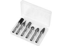 Yato Metalen Freesset - 6 Stuks - Tungsten Carbide - Professioneel