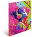 HERMA mappen A3 muziekmeisjes set, 3-delig, kinderhoekmappen van karton met kunstmotief, elastische band, binnenkleppen en binnenprint voor jongens en meisjes