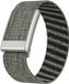 Strap-it Elastisch nylon bandje - geschikt voor de Whoop MG (grijs-groen)
