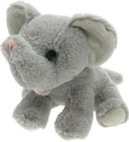 Cornelissen Pluche knuffel dieren Olifant van 25 cm - Speelgoed knuffels - Cadeau voor jongens/meisjes