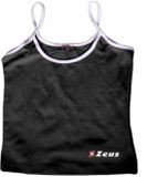 Givova Zeus Sporttop/Fitness top, Zwart/Wit, Maat M