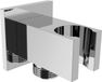 Mexen Cube Support de douche, fixe, avec écoulement, chromé (79300-00)