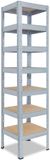 Shelfplaza PRO metalen stellingkast - 230x50x50 cm - verzinkt - 7 planken
