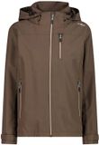CMP Technische waterdichte hoody voor dames, bruin, maat M