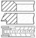 Goetze Engine 08-446900-00 zuiger & ringen