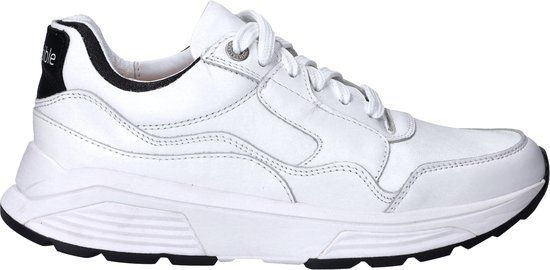 Xsensible Golden Gate Lady White Wit - Maat 39 - Dames Veterschoenen
