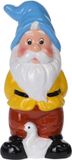 Pro Garden Tuinkabouter met gans - Keramiek - 20 cm