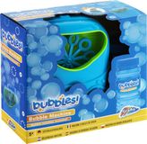 Grafix Machine à bulles - Machine à bulles portable pour enfants avec solution à bulles incluse - Des centaines de bulles de différentes tailles et formes - Convient aux 5 ans et plus - Parfait pour les fêtes et le plaisir en plein air