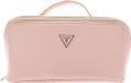 GUESS Cosmetische tas Make Up Case Pink Roze