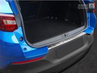 RVS Avisa RVS Achterbumperprotector passend voor Opel Grandland X 2017- 'Ribs' zilver