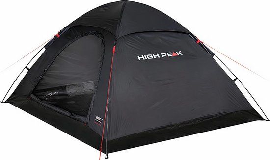 High Peak Monodome XL Koepeltent - Zwart - 4 Persoons
