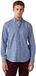 Façonable Gingh Pop Chemise Bleu XL