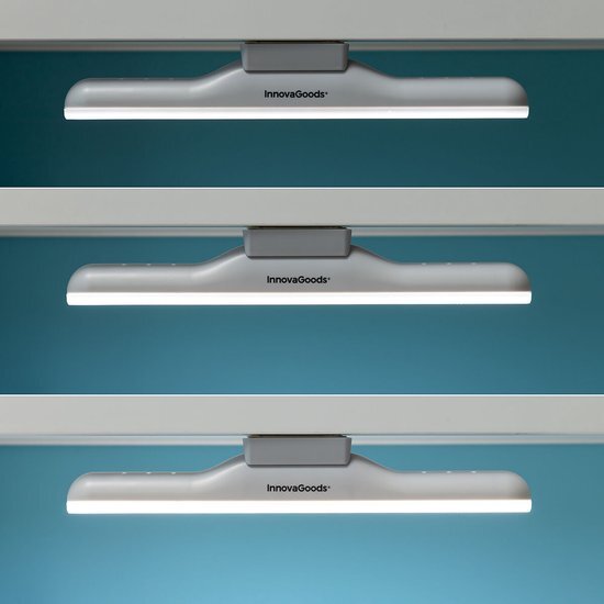 Innovagoods Draagbare Ledlamp - Kastlamp - Leeslamp - Spiegellamp - Magnetisch - Flexibel - Spiegellamp Badkamer