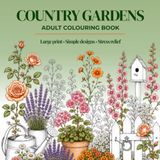 Country Gardens Adult Colouring Book