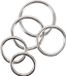 Bad Kitty – 5 Delig RVS Penis Ringen Set voor de Perfecte Cock Training - Zilver