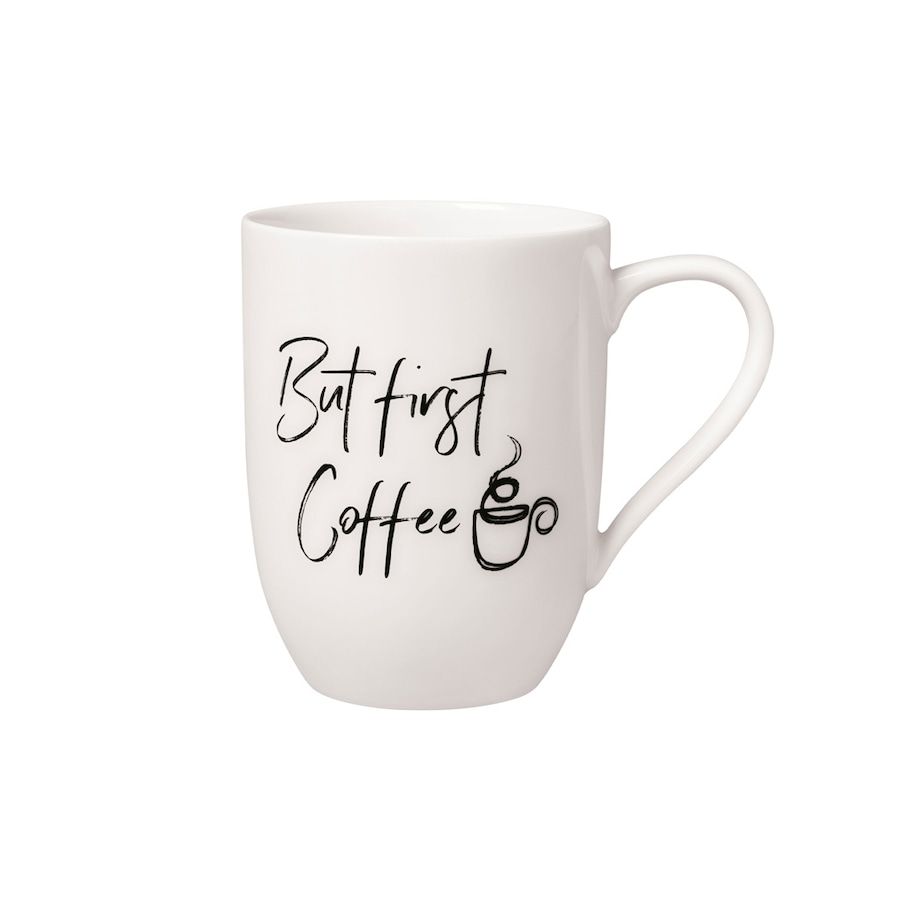 Villeroy & Boch But first Coffee Statement Mug