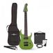 Gear4music Harlem S 8-snarige Elektrische Gitaar + 15W Versterkerpakket, Slime Green