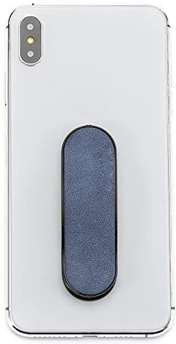 MOMOSTICK Suede Series - Blauw Smartphone Vingerhouder