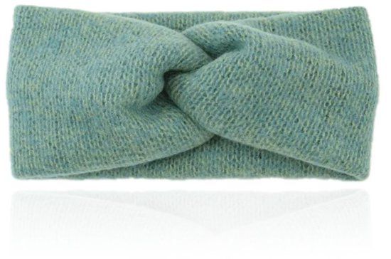 LGT JWLS Zachte Gebreide Oorwarmer Hoofdband - Groen