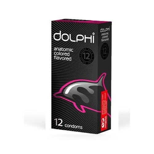 Dolphi Roze Anatomic Aardbeien Condooms 12 stuks