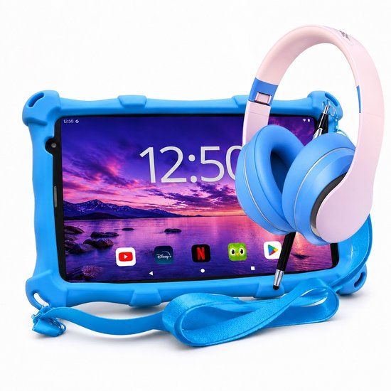 AngelTech Kindertablet PRO MAX / Ja / 128 GB / Blauw