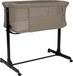 Novi at Home Kyra Air+ Hazel Melange Co-Sleeper - Oval - Adjustable Frame