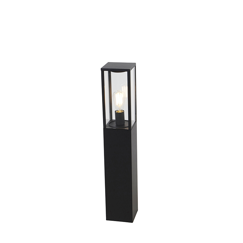 QAZQA Design buitenlamp zwart 80 cm - Charlois