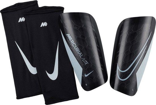 Nike Mercurial Lite Scheenbeschermer - Zwart | Maat: XL