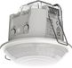Theben PIRA T8 DE Détecteur de mouvement encastré au plafond intérieur, 360° circulaire, max. 8 m, 1 canal lumière, 200 W LED, blanc, 1030200