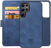 Rosso Element 2-in-1 Samsung Galaxy S22 Ultra Hoesje Blauw
